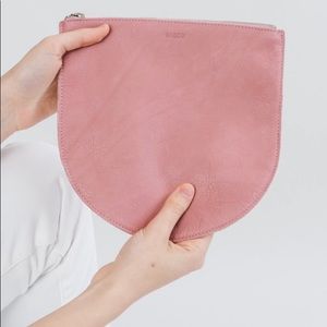 Baggu leather U-pouch (large)